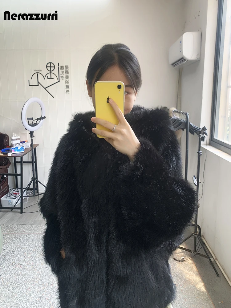 Manteau fausse fourrure — La reine de l'hiver – Image 4
