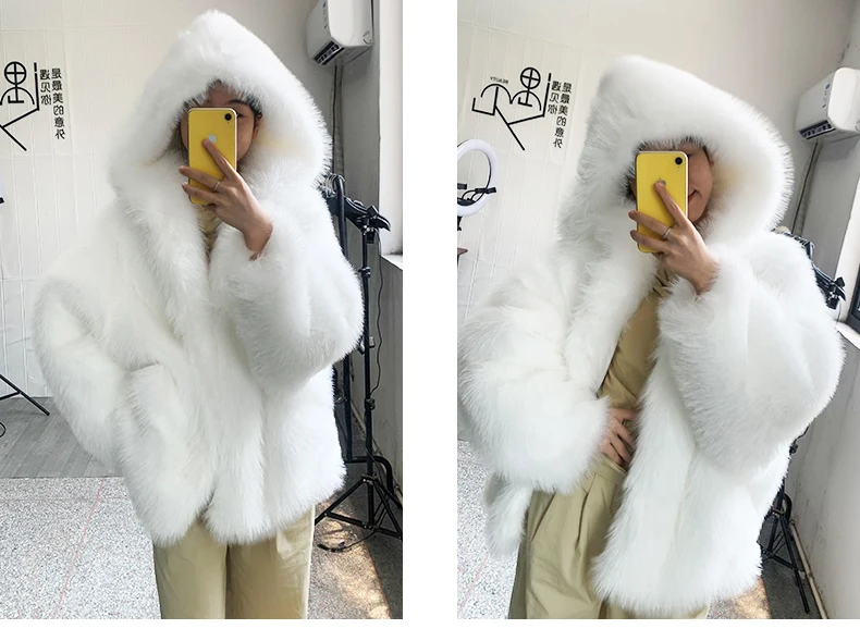 Manteau fausse fourrure — La reine de l'hiver – Image 15