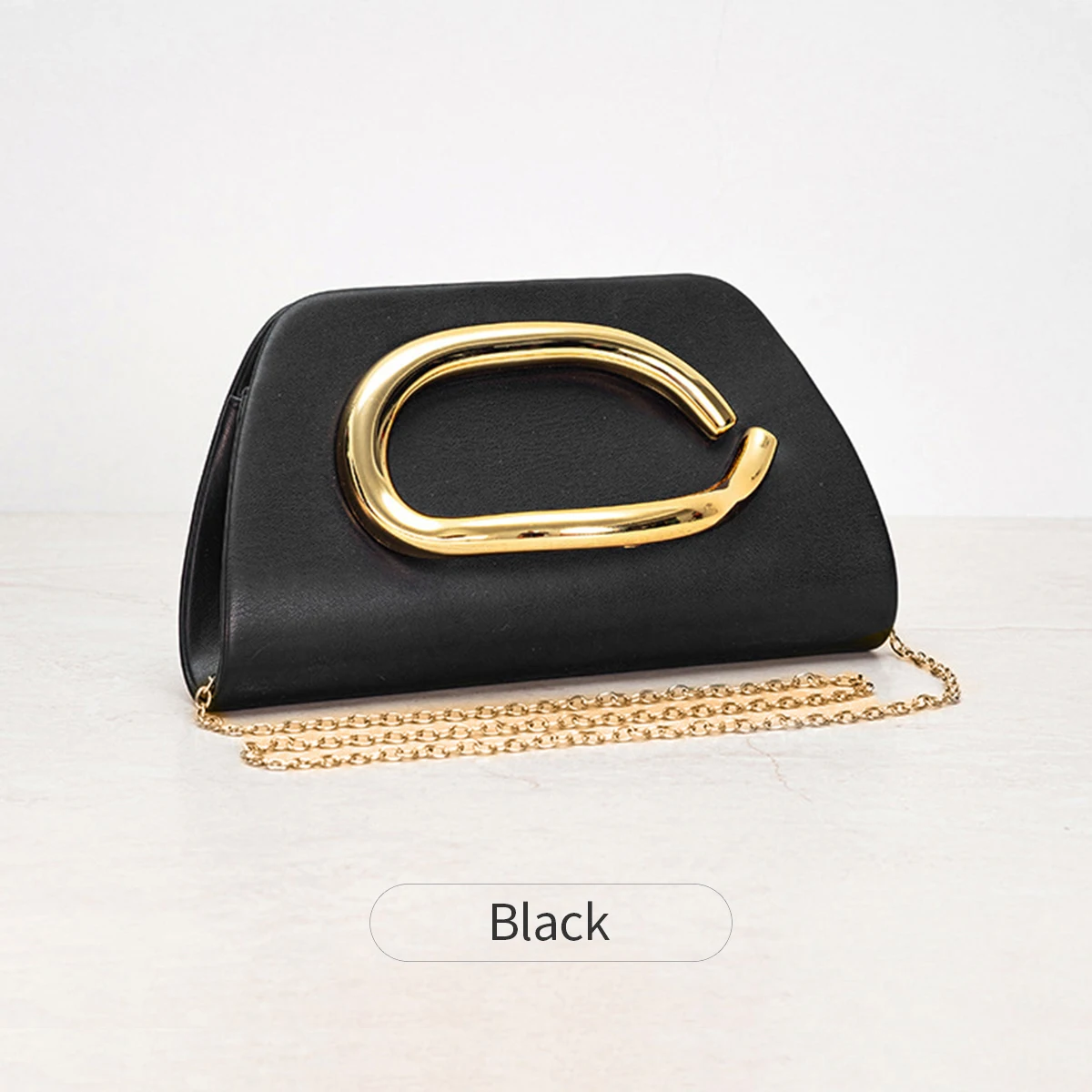Gold Magnetic Closure Women Evening Bags Luxury Designer Handbag And Purse Party Banquet Chain Crossbody Bag Fashion ShoulderBag – Image 9