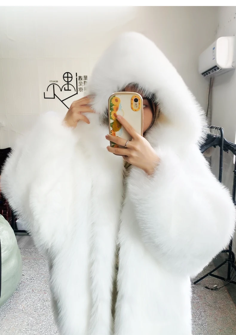 Manteau fausse fourrure — La reine de l'hiver – Image 18