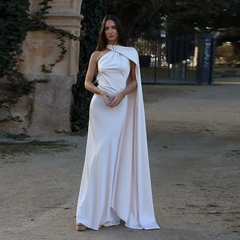 Robe satin dos nu — La sophistication faite robe – Image 10