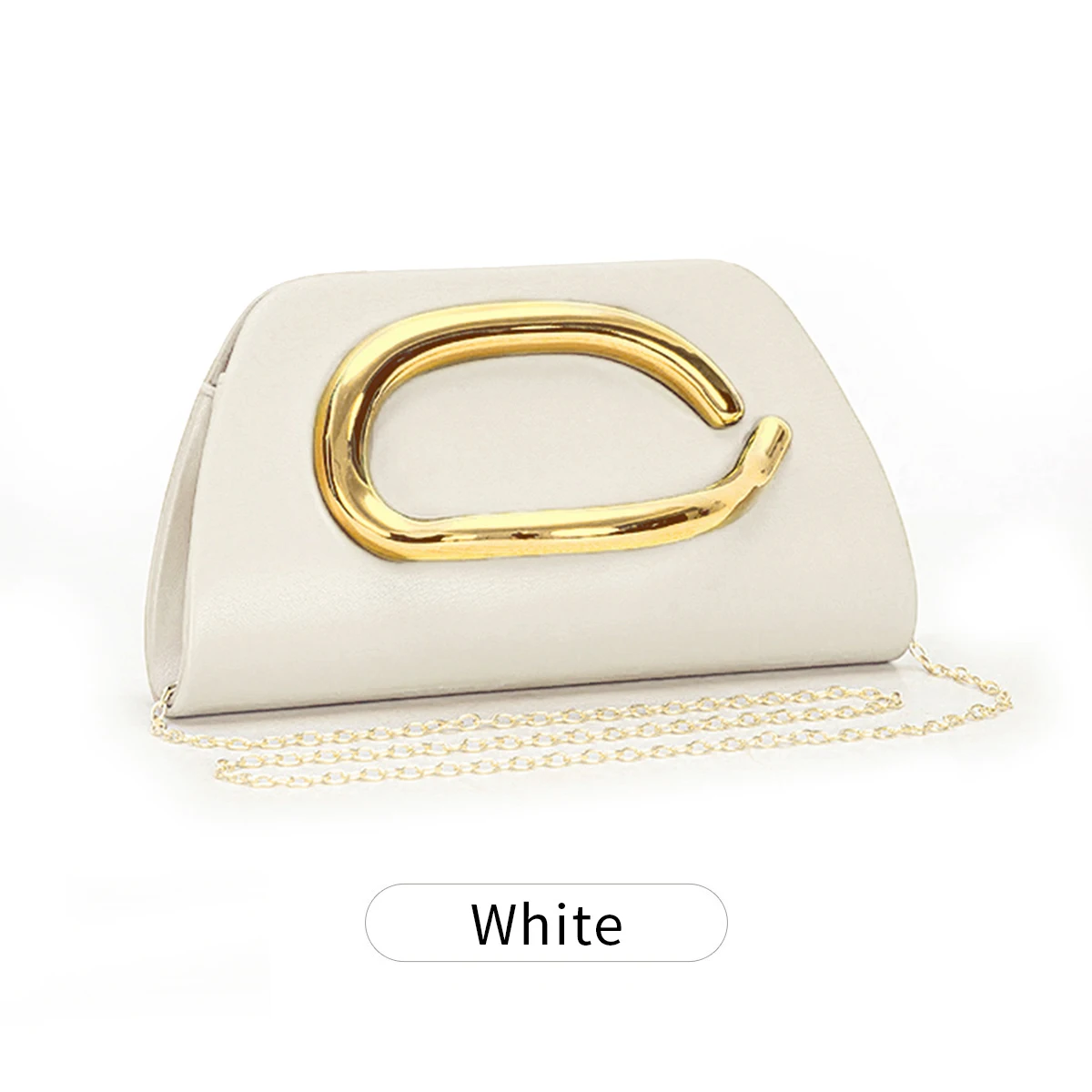 Gold Magnetic Closure Women Evening Bags Luxury Designer Handbag And Purse Party Banquet Chain Crossbody Bag Fashion ShoulderBag – Image 7