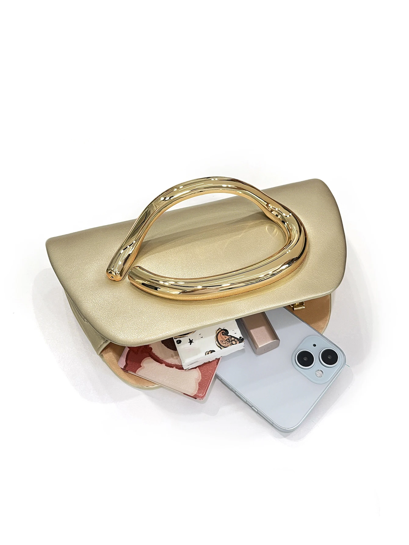 Gold Magnetic Closure Women Evening Bags Luxury Designer Handbag And Purse Party Banquet Chain Crossbody Bag Fashion ShoulderBag – Image 18
