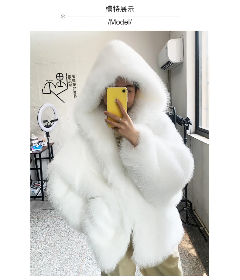 Manteau fausse fourrure — La reine de l'hiver – Image 13